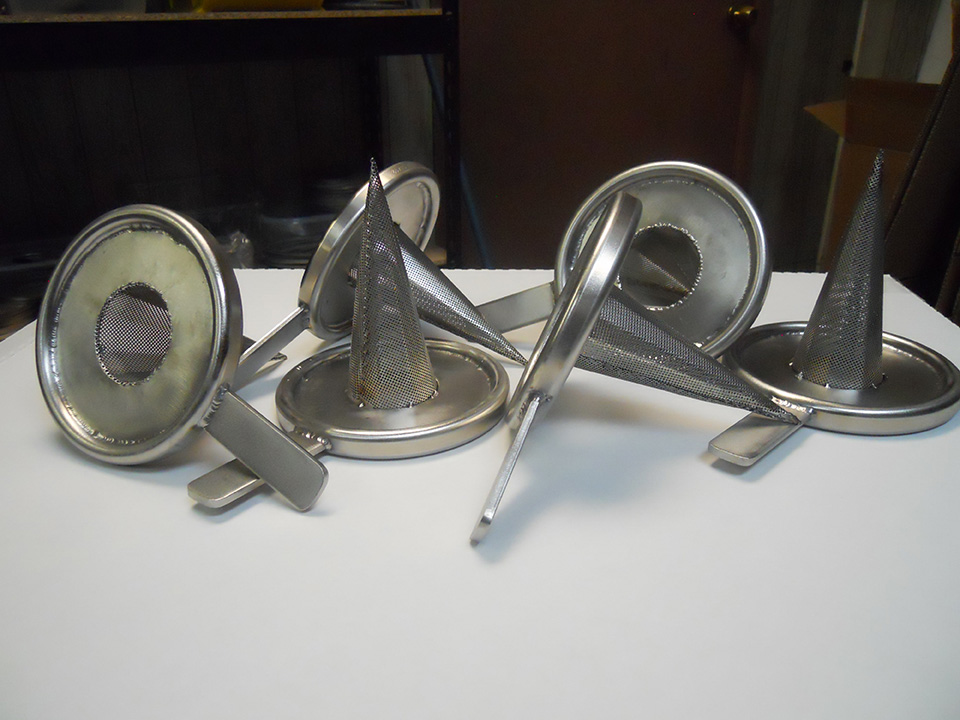 Temporary Cone Basket And Flat Type Strainers