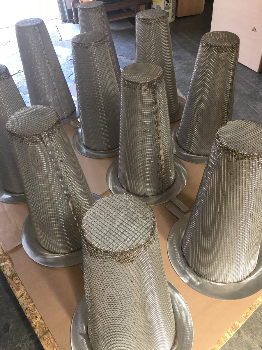 Temporary Cone, Basket, and Flat type Strainers