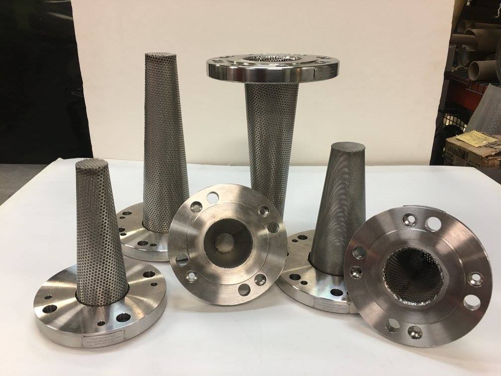 Temporary Cone, Basket, and Flat type Strainers