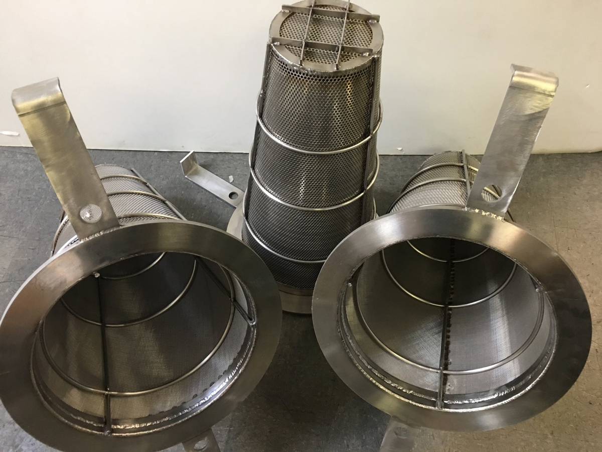 Temporary Cone, Basket, and Flat type Strainers