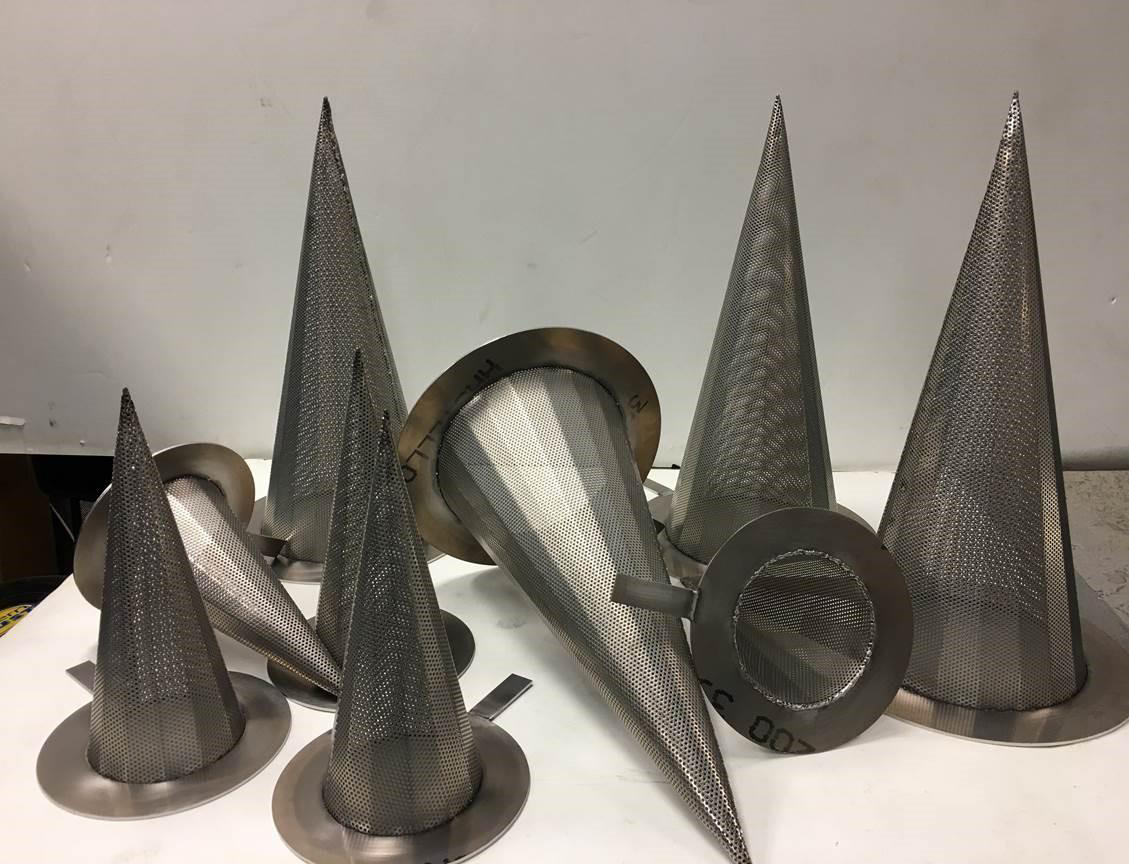 Temporary Cone, Basket, and Flat type Strainers