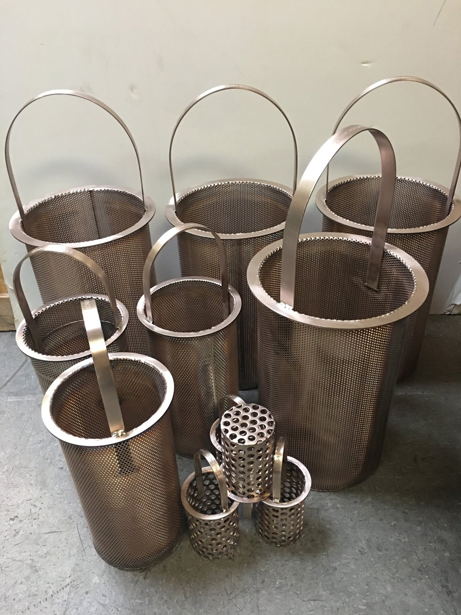 Custom Stainless Steel Wire Mesh Baskets