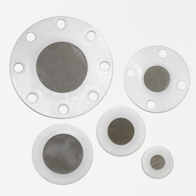 In-Line Mesh Gasket Strainer with Teflon Material